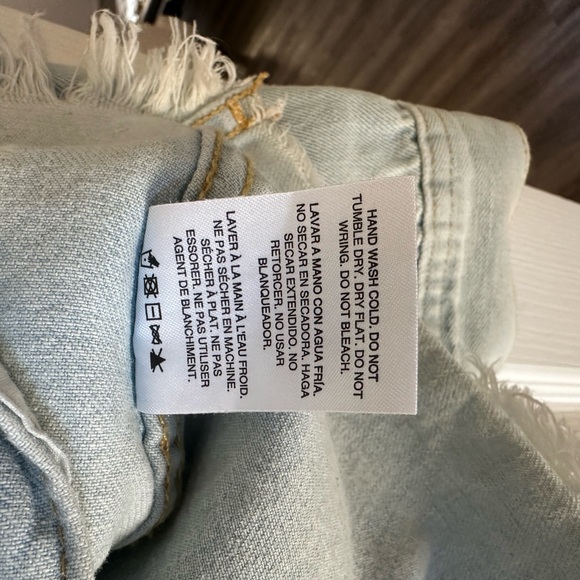 Thread & supply from Vici denim shacket jacket Large - Picture 4 of 5